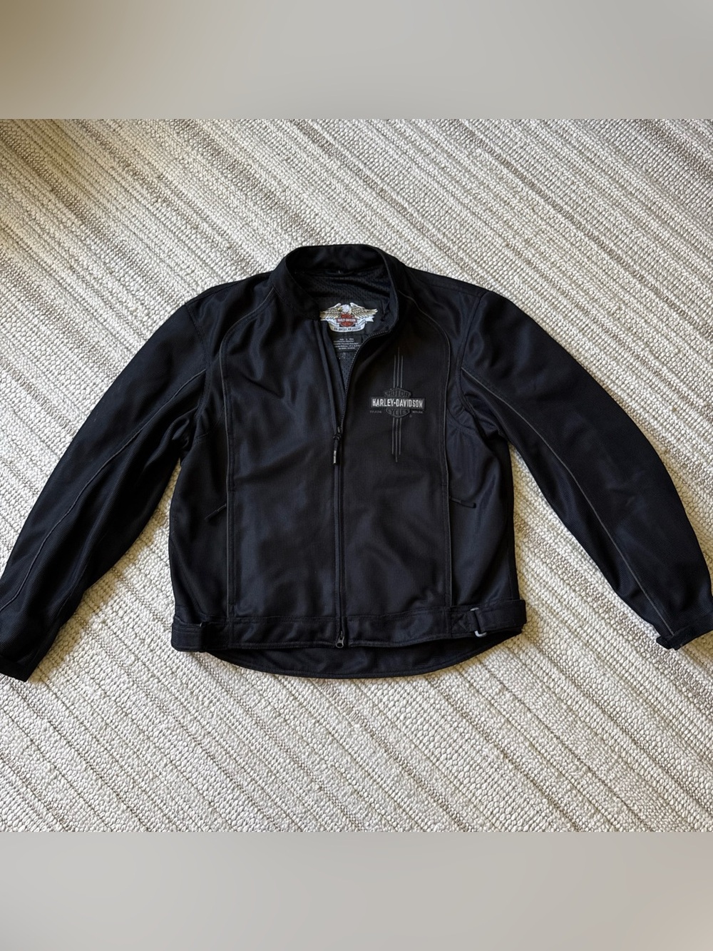 Harley Davidson Riding Jacket Men’s Size Large Motorcycle Jacket HD Vintage 2006